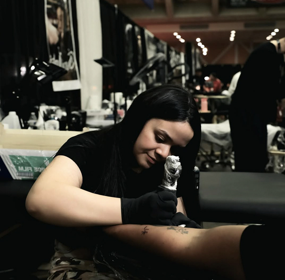 photo of Sarai, tattoo artist