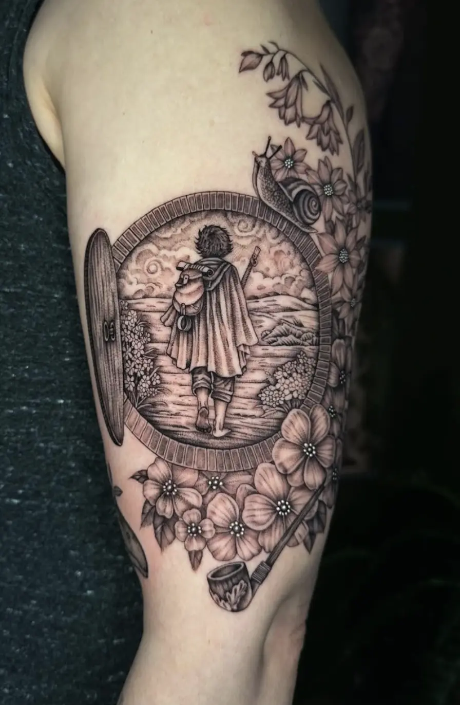 Passage tattoo by David Lay