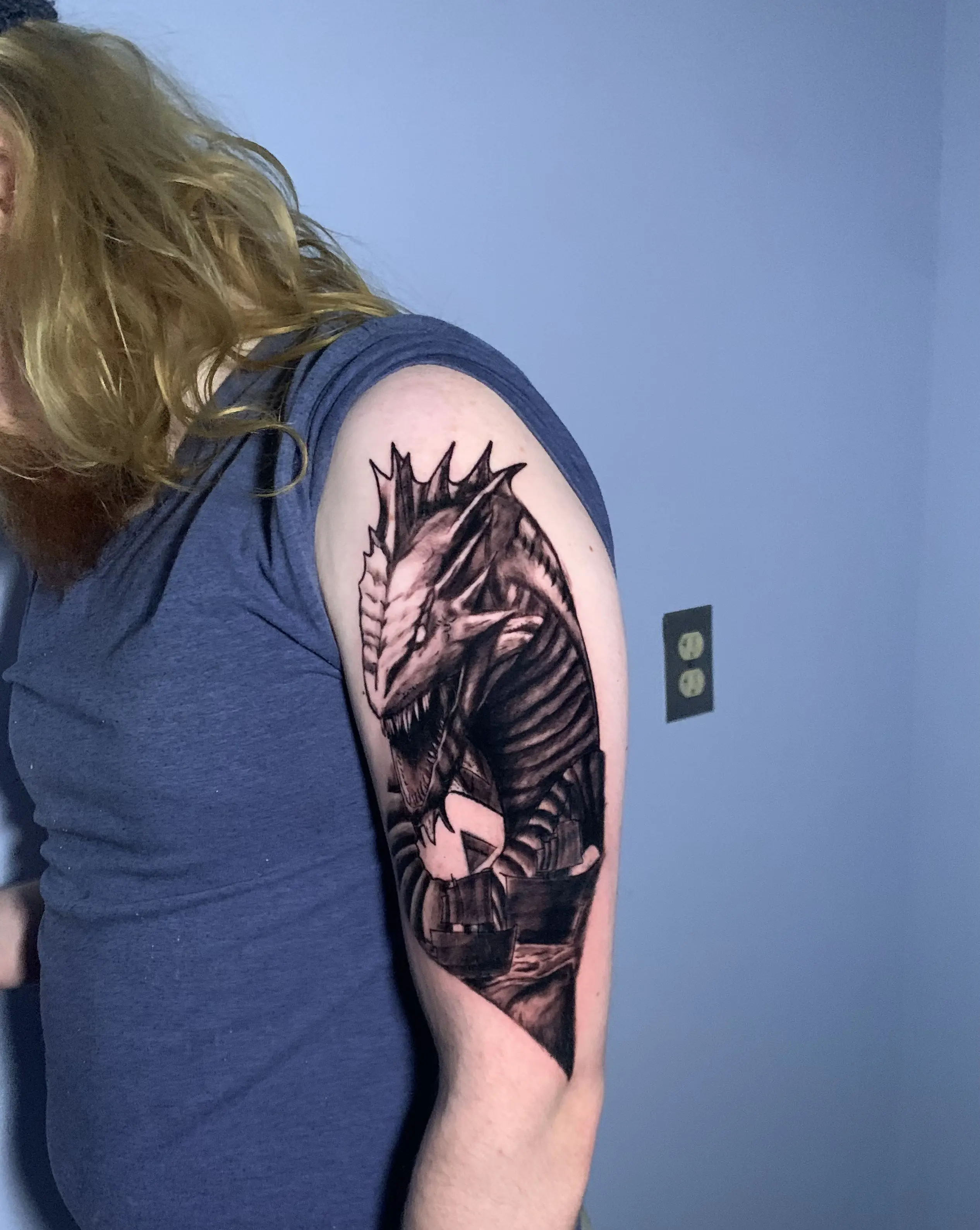 Dragon tattoo by Jeju