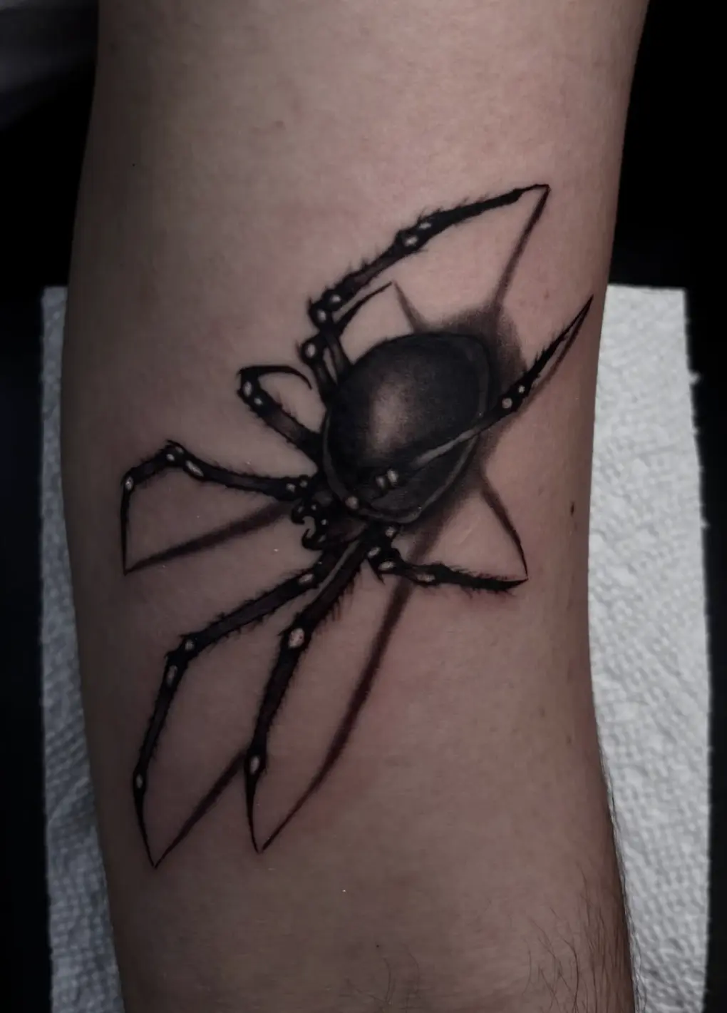 Spider tattoo by Magicinkz