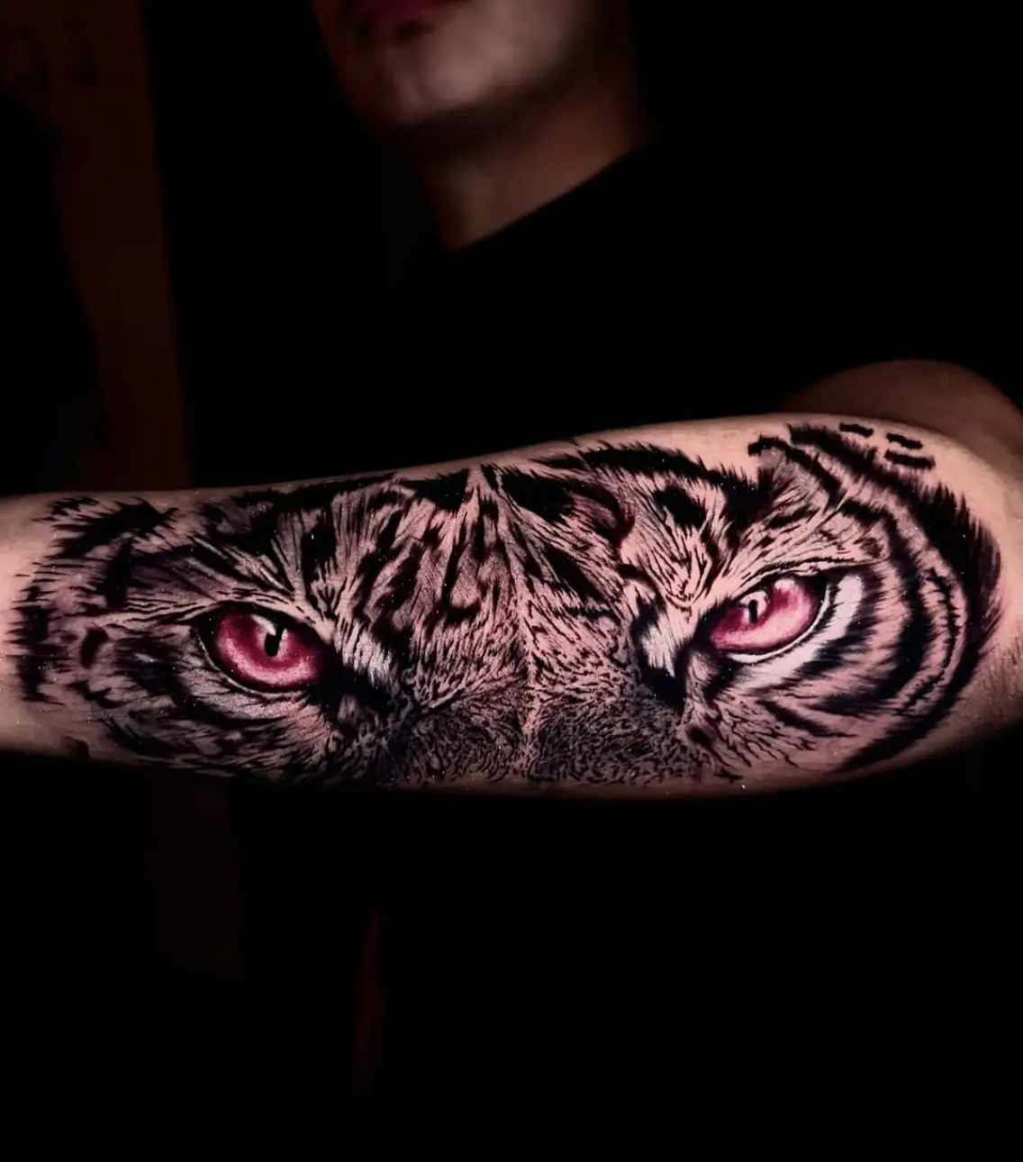 Tiger eye tattoo by Magic inkz